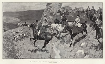 Une journée réussie avec les chasseurs de cerfs du Devon et du Somerset à Exmoor - Frank Craig